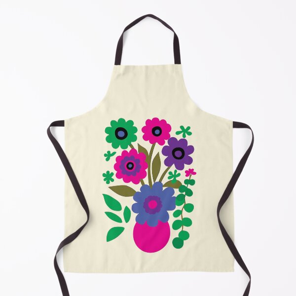 Item preview, Cool Colorful Capacious Folk Floral Abstract Design designed and sold by CharlottePlaceArt.