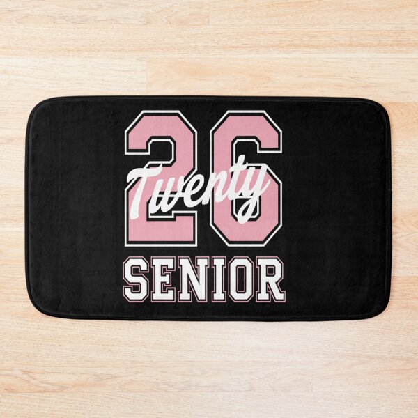Item preview, Senior Class of 2026 Graduation Arched Varsity Pink designed and sold by BlassmausArt.