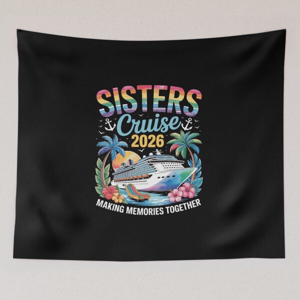 Item preview, Sisters Cruise Trip 2026 Vacation Travel Sisters Cruising designed and sold by BlassmausArt.