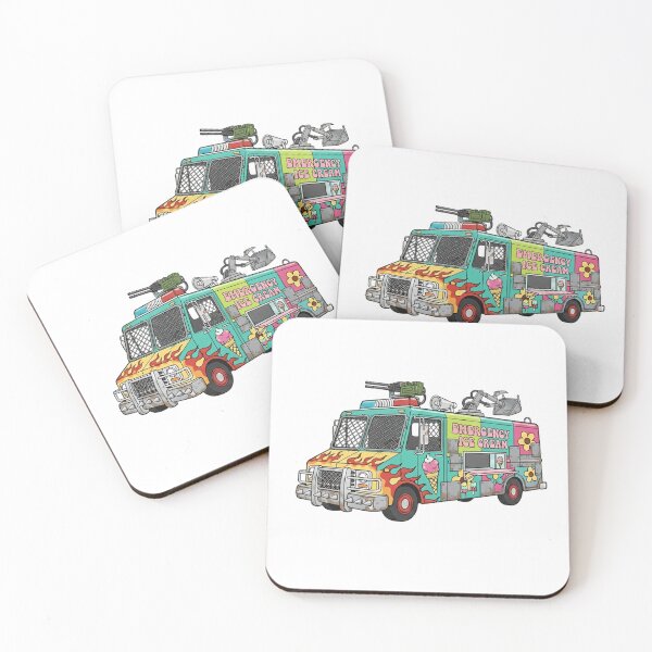 Item preview, Zombie Apocalypse Ice Cream Truck - Armored Emergency Response designed and sold by octozap.