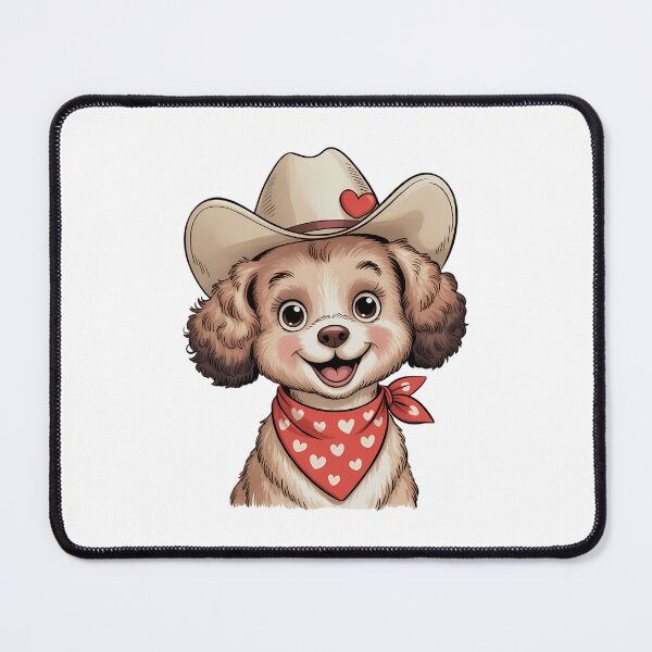 Item preview, Valentine's Day Puppy Dog Valentine Cowboy designed and sold by VENOM0RIOT.
