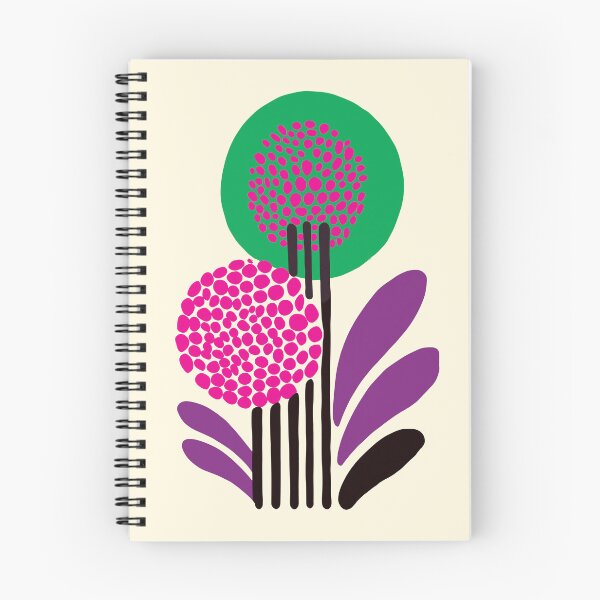 Item preview, Cool Colorful Capacious Folk Floral Abstract Design designed and sold by CharlottePlaceArt.