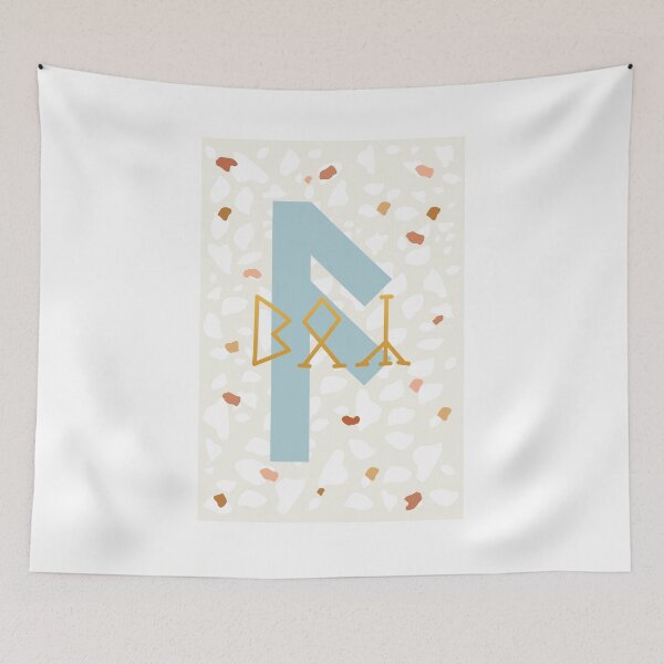 Item preview, Birthday card Boy runic A (Ansuz) designed and sold by TotalKejas.