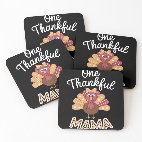 Item preview, One Thankful Mama Autumn Fall Turkey Thanksgiving designed and sold by fferomananul.