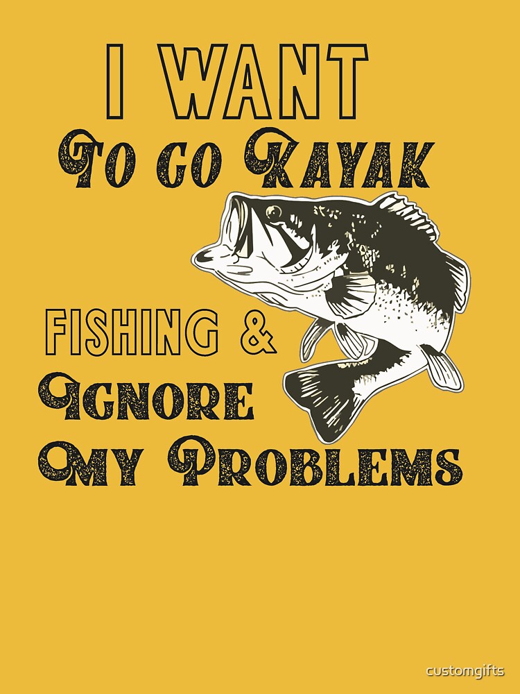 Kayak Fishing Bass Funny Quote | Photographic Print