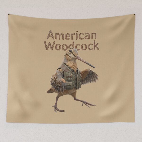 Item preview, American Woodcock - Tiptoe designed and sold by Tee-se Me More.