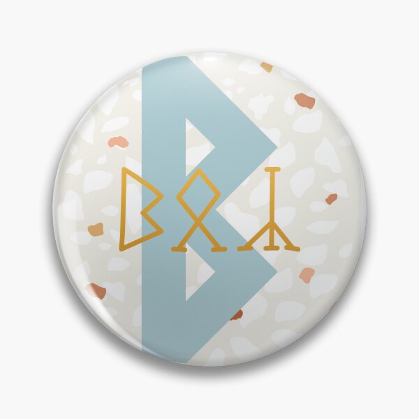 Item preview, Birthday card Boy runic B (Berkano) designed and sold by TotalKejas.