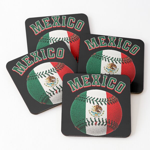 Item preview, Mexico Baseball Flag Ball Retro Style designed and sold by miaa-artistshop.