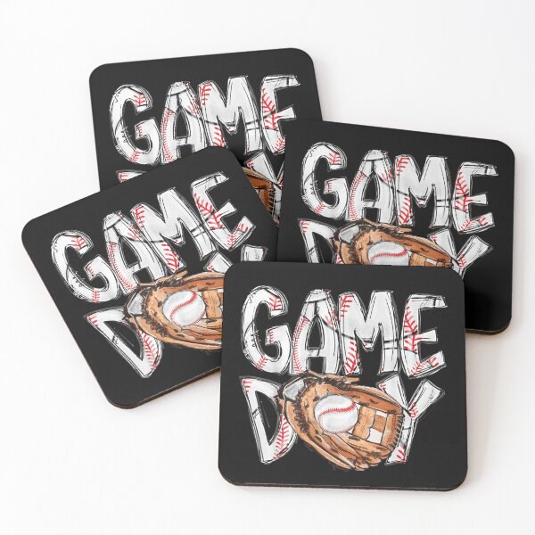 Item preview, Game Day Baseball Glove and Ball Sports Fan Graphic designed and sold by AmalnoRoyil.