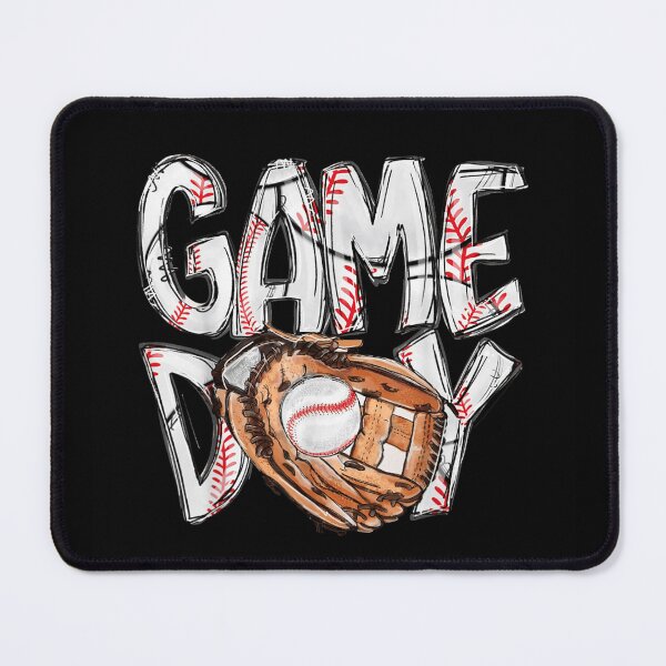 Item preview, Game Day Baseball Glove and Ball Sports Fan Graphic designed and sold by AmalnoRoyil.