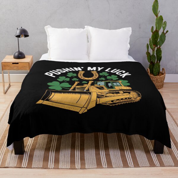 Item preview, St Patricks Day Bulldozer Saint Paddys Construction Boys designed and sold by VENOM0RIOT.