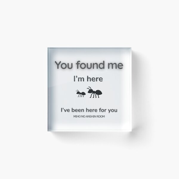 Item preview, You found me designed and sold by miho-anshin.