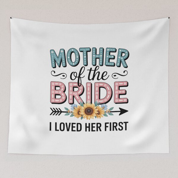 Item preview, Mother Of Bride I Love Her First Wedding Day designed and sold by VENOM0RIOT.