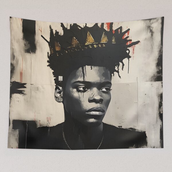 Item preview, Modern Male Portrait – Contemporary Abstract Art designed and sold by ArtFireGallery.