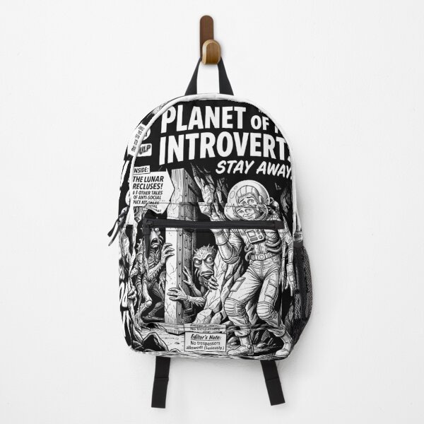 Item preview, Vintage Science Fiction Funny Planet Of The Introverts designed and sold by GrandeDuc.