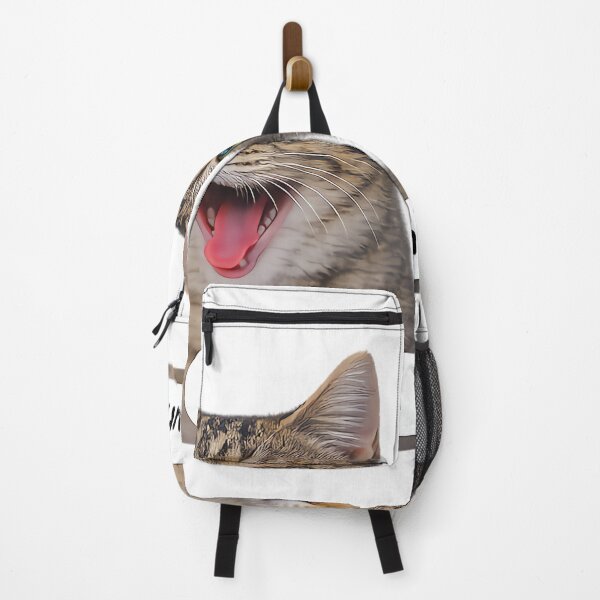 Item preview, Neurospicy My Social Meter Runs Out Funny Introvert Cat Meme Premium Tri-Blend designed and sold by JohnVBurks.