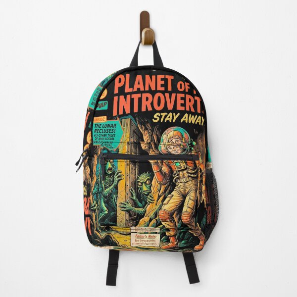 Item preview, Vintage Science Fiction Funny Planet Of The Introverts designed and sold by GrandeDuc.