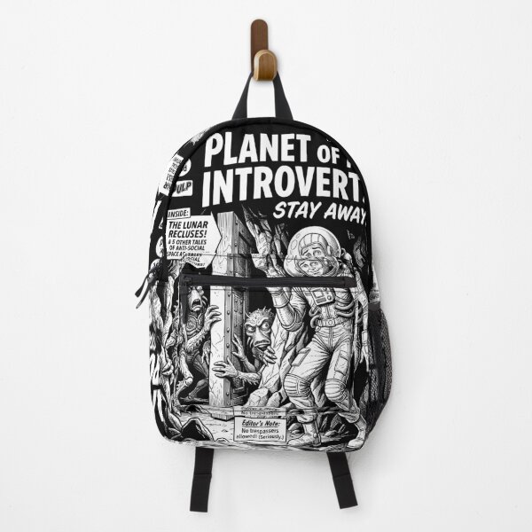 Item preview, Vintage Science Fiction Funny Planet Of The Introverts designed and sold by GrandeDuc.