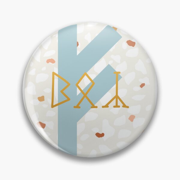 Item preview, Birthday card Boy runic F (Fehu) designed and sold by TotalKejas.
