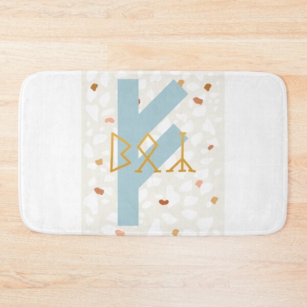 Item preview, Birthday card Boy runic F (Fehu) designed and sold by TotalKejas.