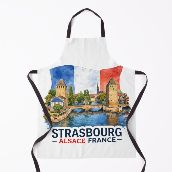 Item preview, A Vintage Travel Watercolor Strasbourg - France designed and sold by clintang.