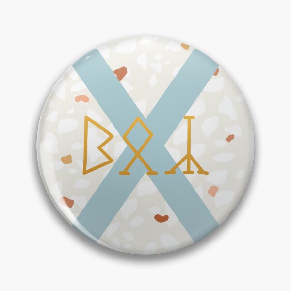Item preview, Birthday card Boy runic G (Gebo) designed and sold by TotalKejas.