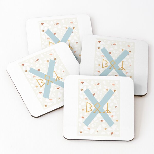 Item preview, Birthday card Boy runic G (Gebo) designed and sold by TotalKejas.