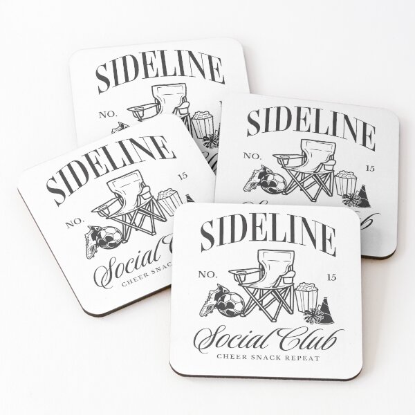 Item preview, Sideline Social Club Cheer Snack Repeat Funny Sports Mom Design designed and sold by ToyaVitoricu.