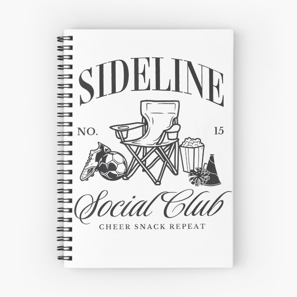 Item preview, Sideline Social Club Cheer Snack Repeat Funny Sports Mom Design designed and sold by ToyaVitoricu.