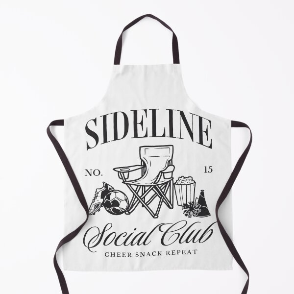 Item preview, Sideline Social Club Cheer Snack Repeat Funny Sports Mom Design designed and sold by ToyaVitoricu.