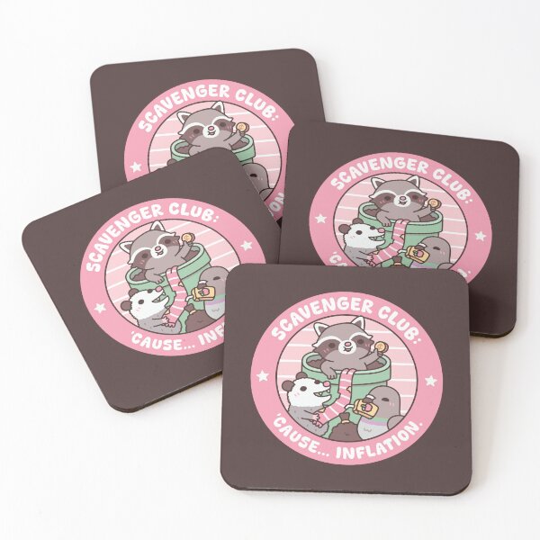 Item preview, Funny Scavenger Club Cause Inflation With Raccoon Opossum Pigeon  designed and sold by rustydoodle.