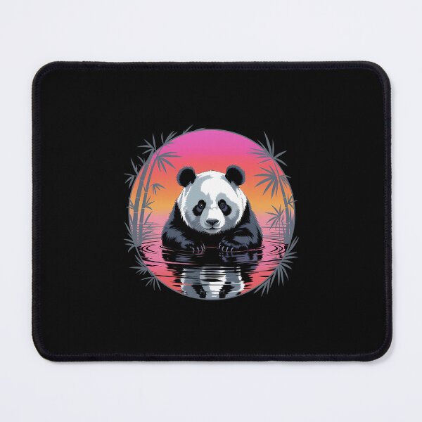 Item preview, Vaporwave Panda Bear I Aesthetic Panda designed and sold by papertaless.