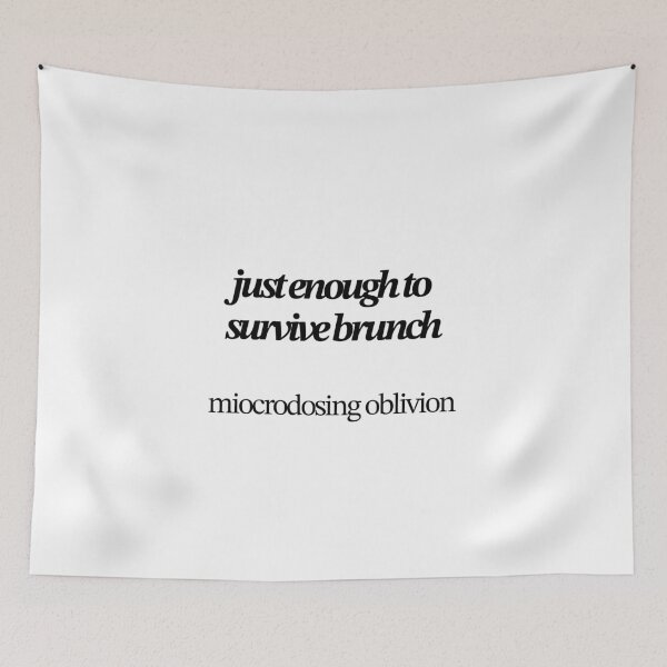 Item preview, just enough to survive brunch designed and sold by birdspinestudio.