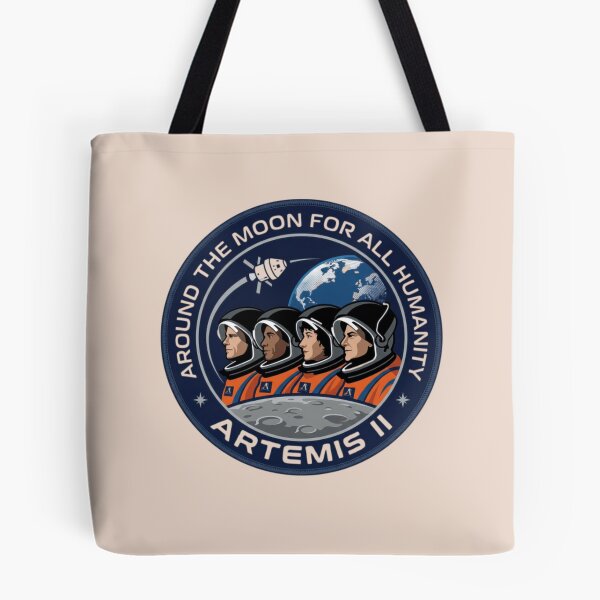Item preview, Artemis II Around the Moon for All Humanity Mission Patch NASA Crew Design designed and sold by cogiaovuong.