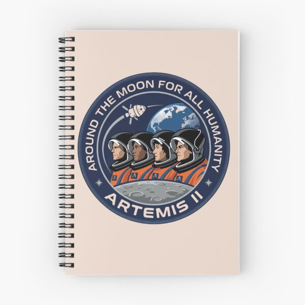 Item preview, Artemis II Around the Moon for All Humanity Mission Patch NASA Crew Design designed and sold by cogiaovuong.