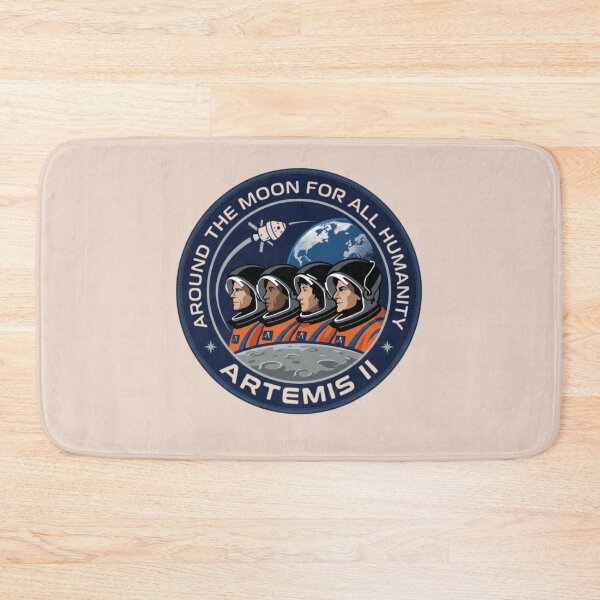 Item preview, Artemis II Around the Moon for All Humanity Mission Patch NASA Crew Design designed and sold by cogiaovuong.