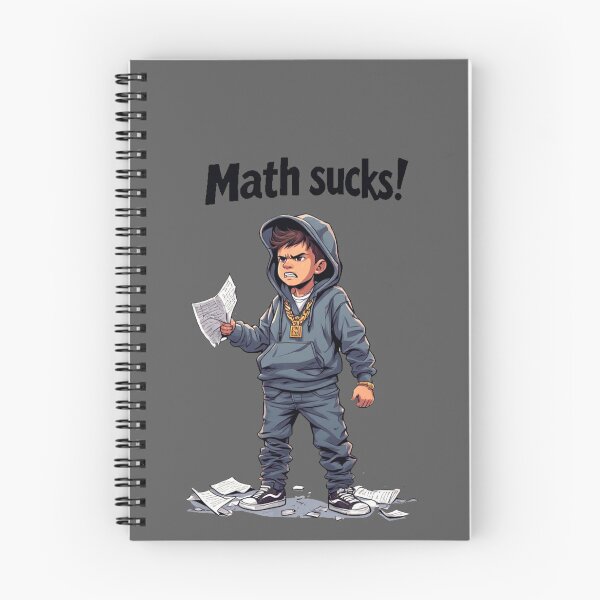 Item preview,  SCHOOL OFFLINE | Math Sucks | Cyber Rebel No.1 designed and sold by Shift-Bloom.