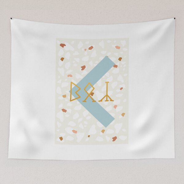 Item preview, Birthday card Boy runic K (Kenaz) designed and sold by TotalKejas.