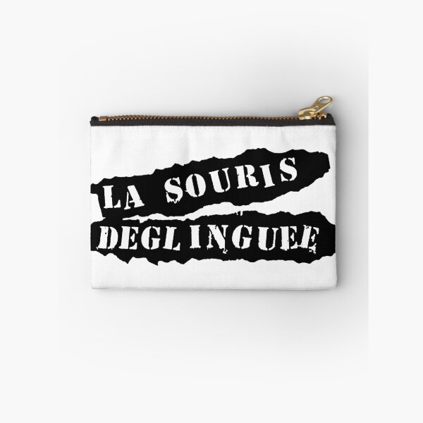Item preview, La Souris Deglinguee Band Rock French - Black Version designed and sold by EvelynPolizziCo.
