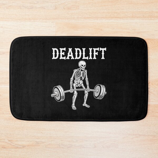 Item preview, Deadlift Skeleton Gym Graphic Vintage Style designed and sold by eliramaison.