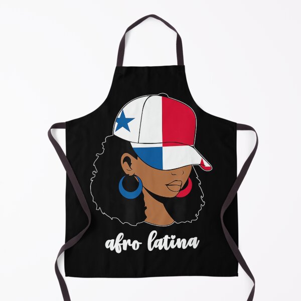 Item preview, Black Afro Latina Panamanian Girl Women Panama Flag Panameña designed and sold by MollyLYork.