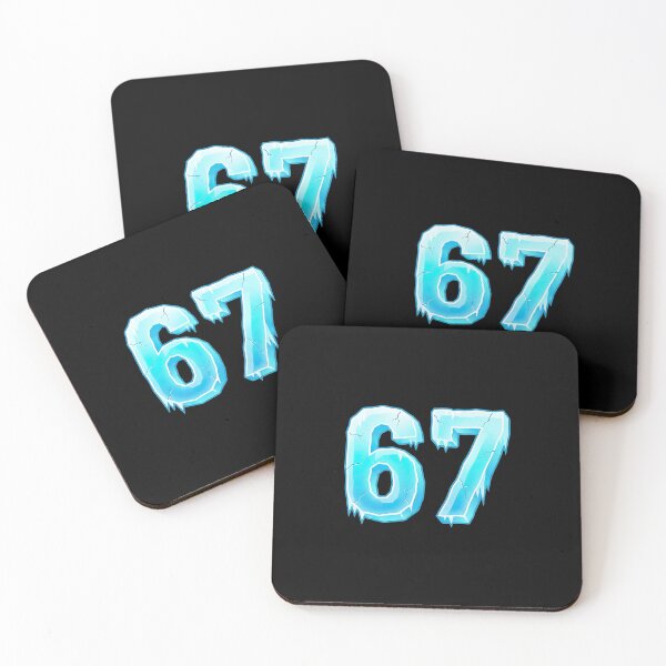 Item preview, 67 Ice Style Number Meme Aesthetic designed and sold by gladysenglish.