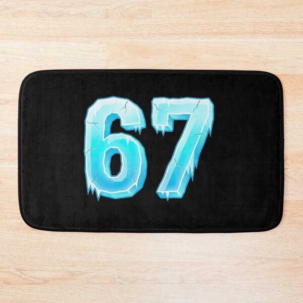 Item preview, 67 Ice Style Number Meme Aesthetic designed and sold by gladysenglish.
