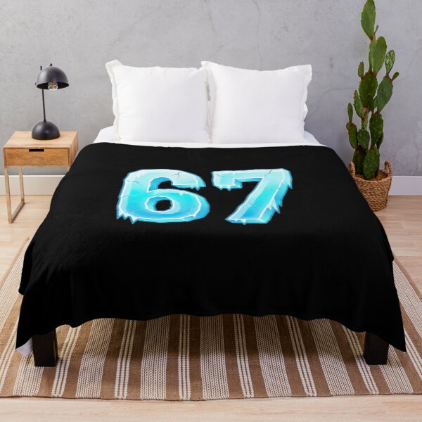 Item preview, 67 Ice Style Number Meme Aesthetic designed and sold by gladysenglish.