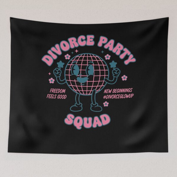 Item preview, Divorce Party Squad Freedom Feels Good Newly designed and sold by LuminOrb.