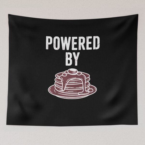 Item preview, Powered By Pancake Foodie designed and sold by VENOM0RIOT.