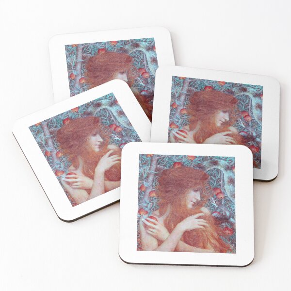 Item preview, Red-haired symbolist Eve, Lévy-Dhurmer 1896 designed and sold by L'Atelier 1888.