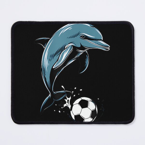 Item preview, Cute Dolphin Playing Soccer - Cute Orca Playing Soccer designed and sold by MollyLYork.