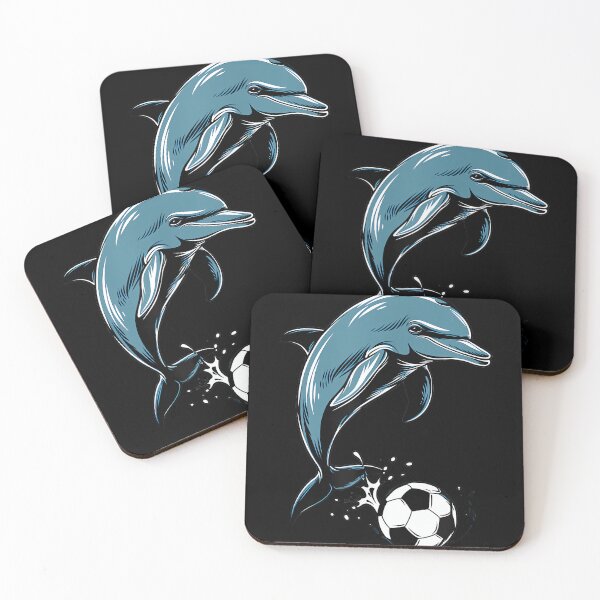 Item preview, Cute Dolphin Playing Soccer - Cute Orca Playing Soccer designed and sold by MollyLYork.