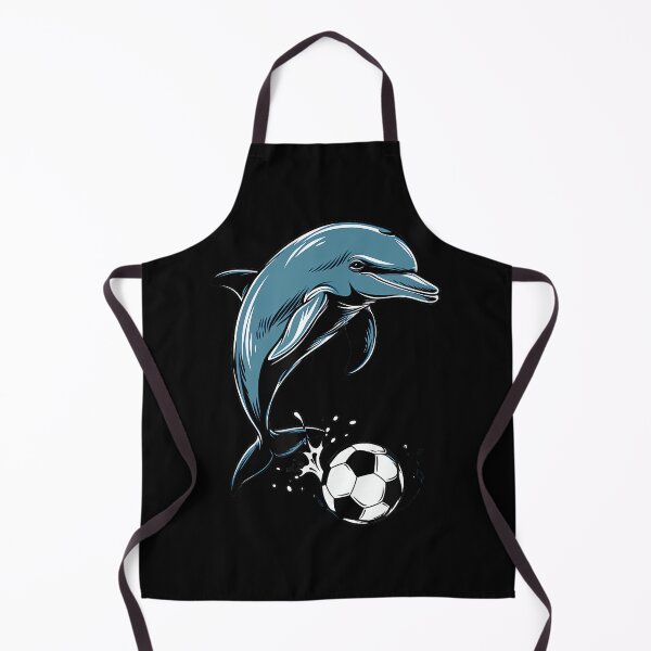 Item preview, Cute Dolphin Playing Soccer - Cute Orca Playing Soccer designed and sold by MollyLYork.